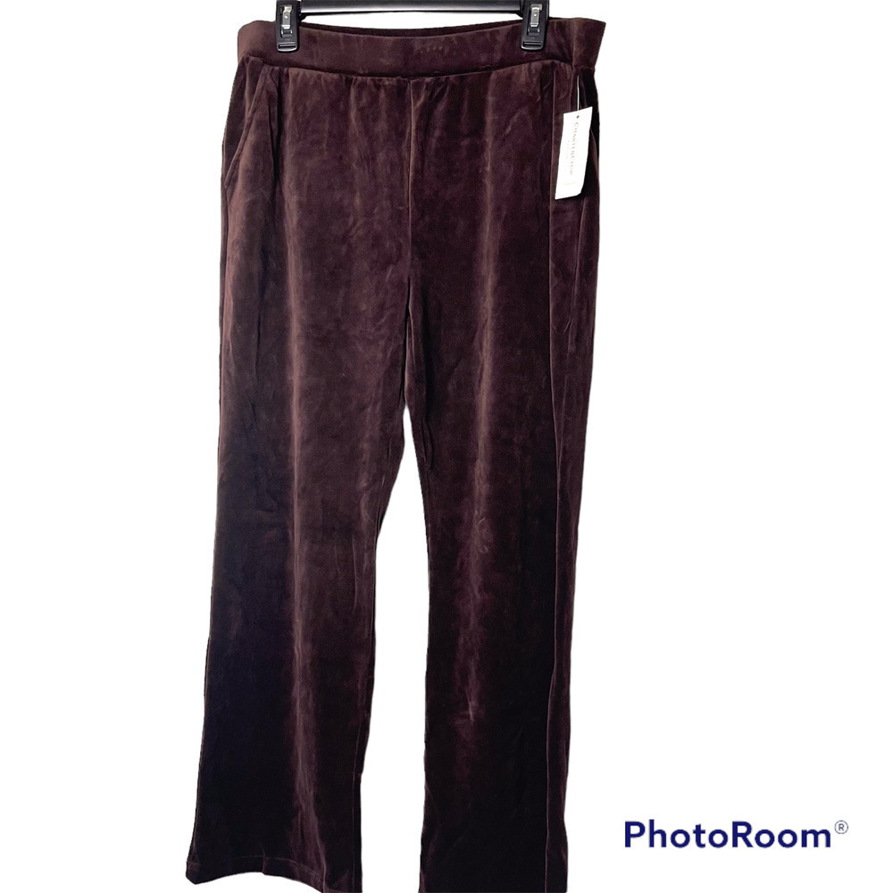 NWT Charter Club Women's Casual Pull-On Pants Size Large Petite